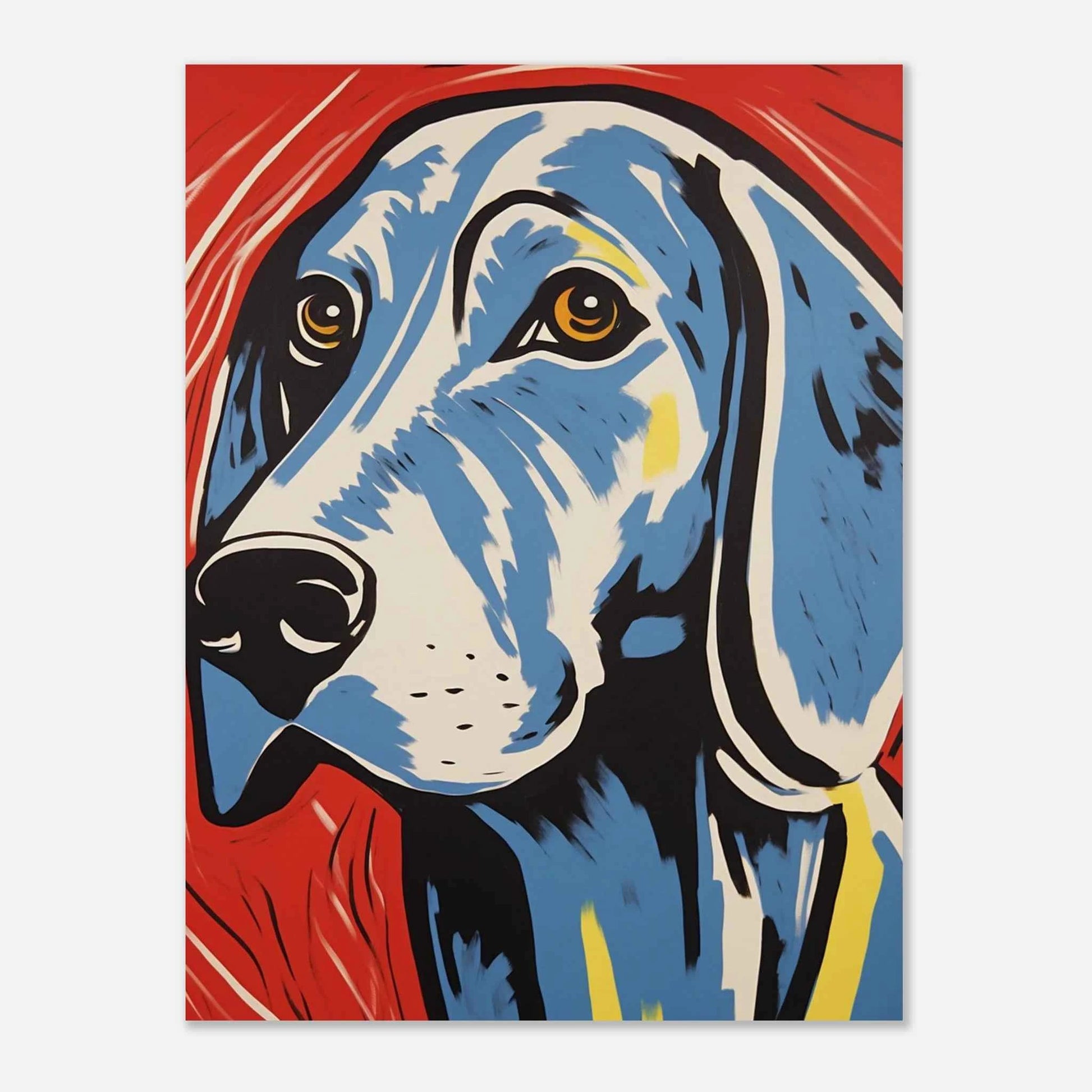 Pop Art Dog Portrait