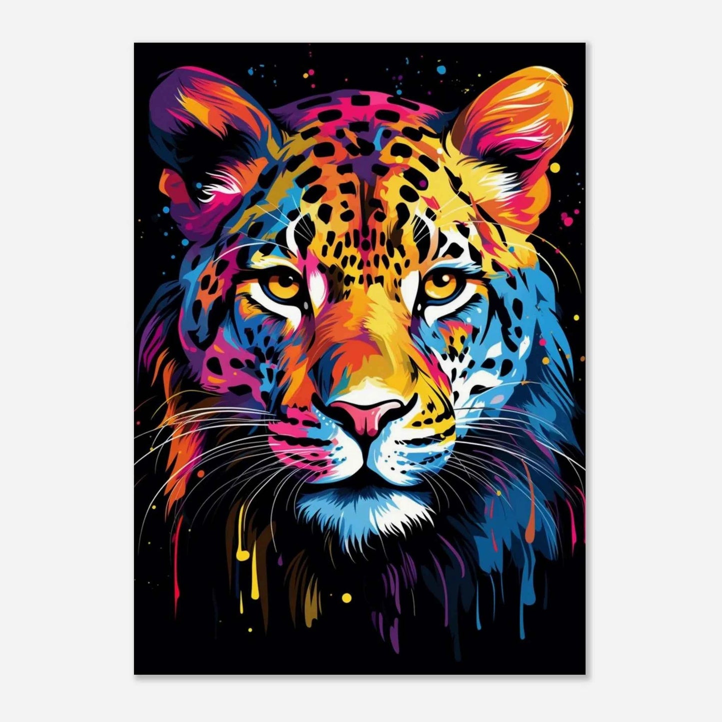 Leopard Pop Art
