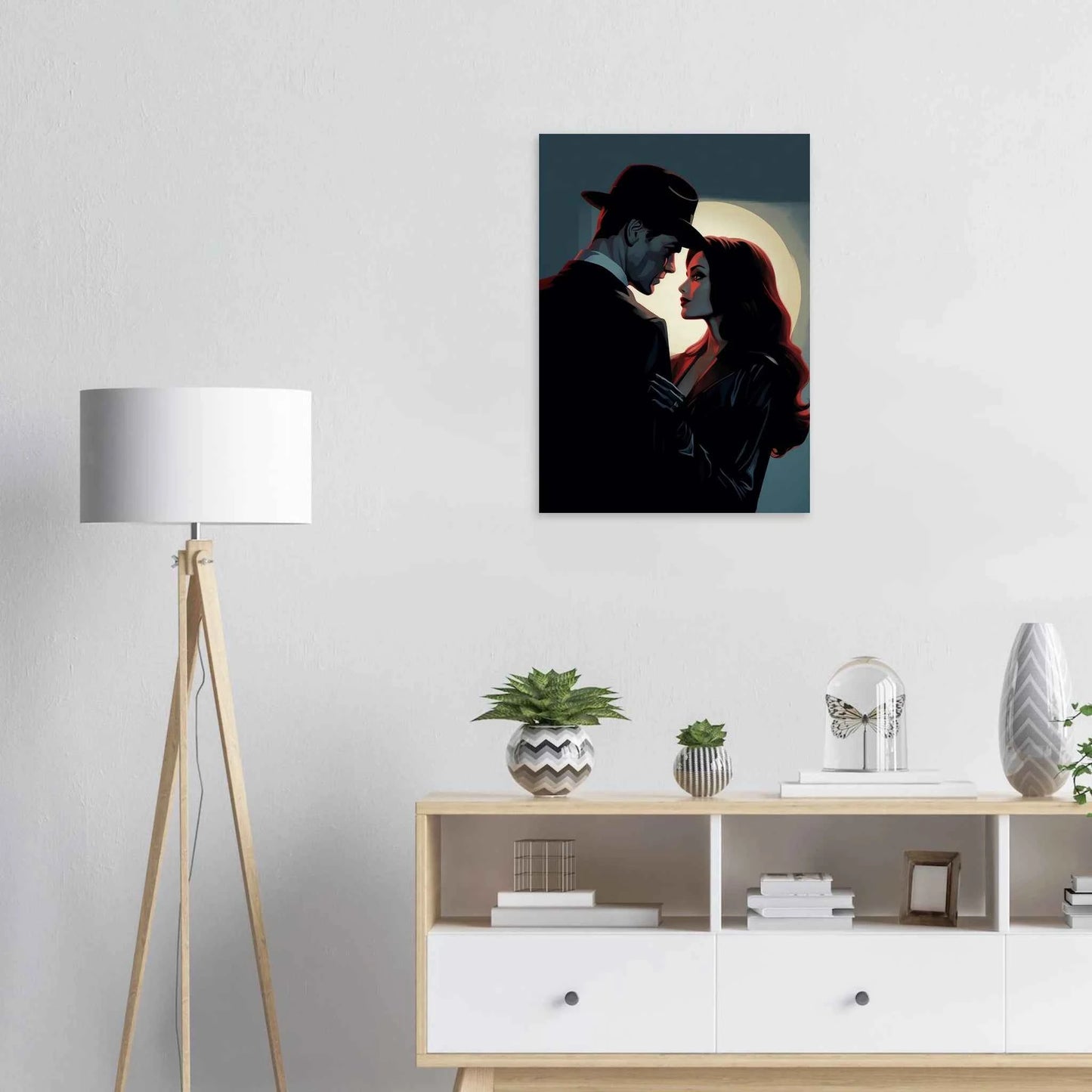 Noir Romance Art Print