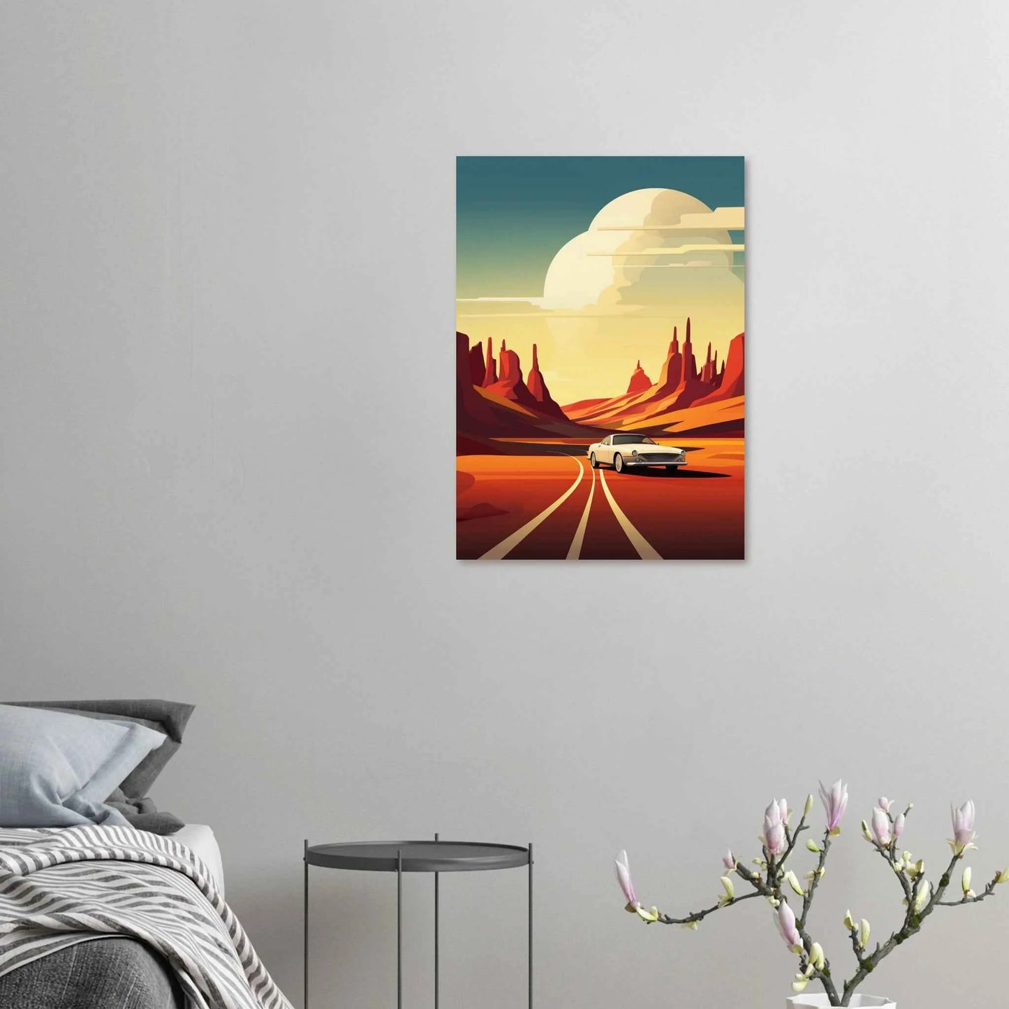 Desert Drive Art Print