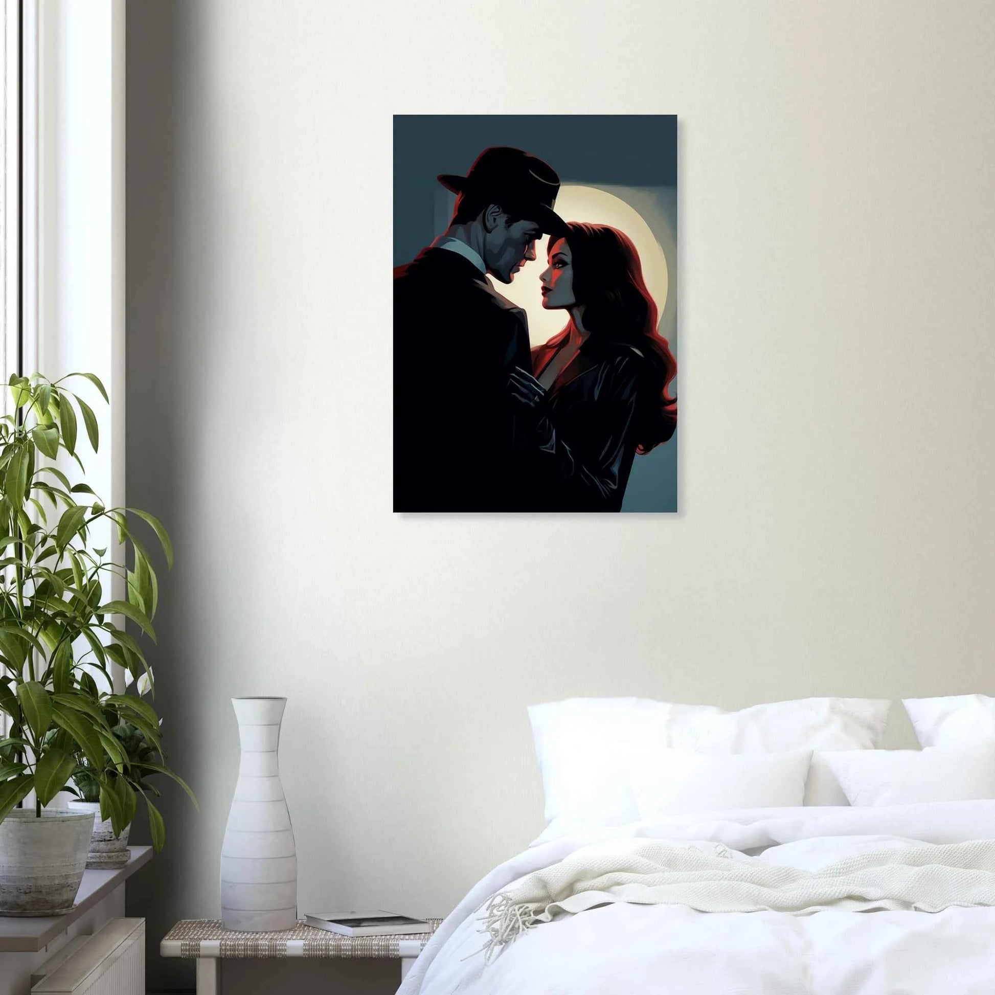Noir Romance Art Print