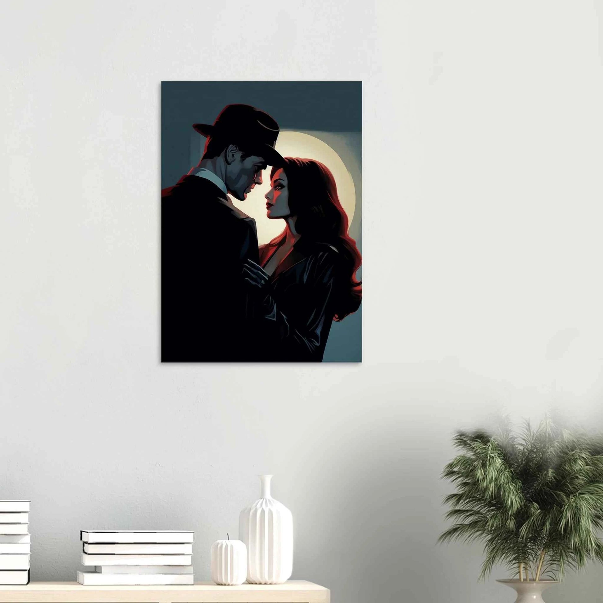 Noir Romance Art Print