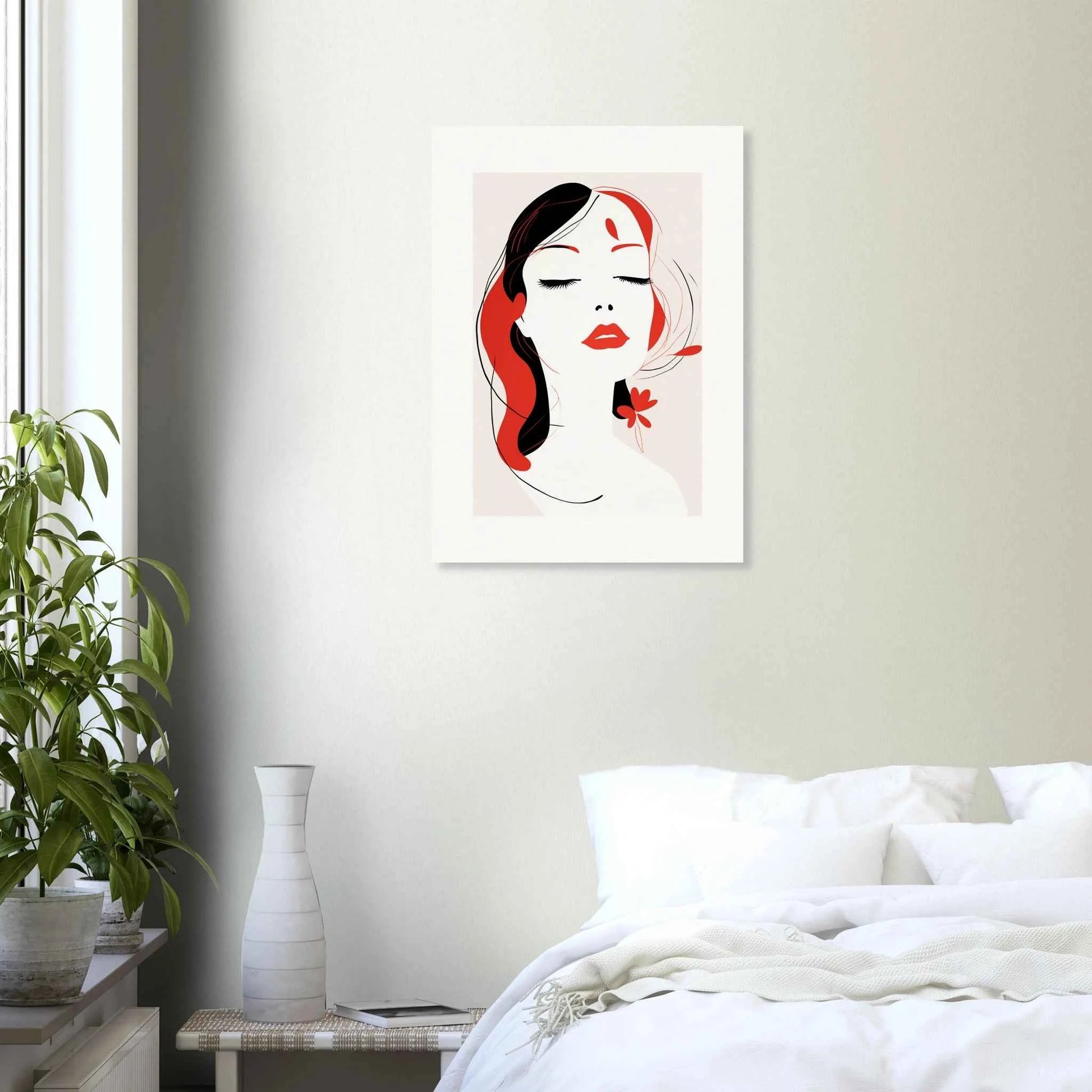 Modern Abstract Portrait Art
