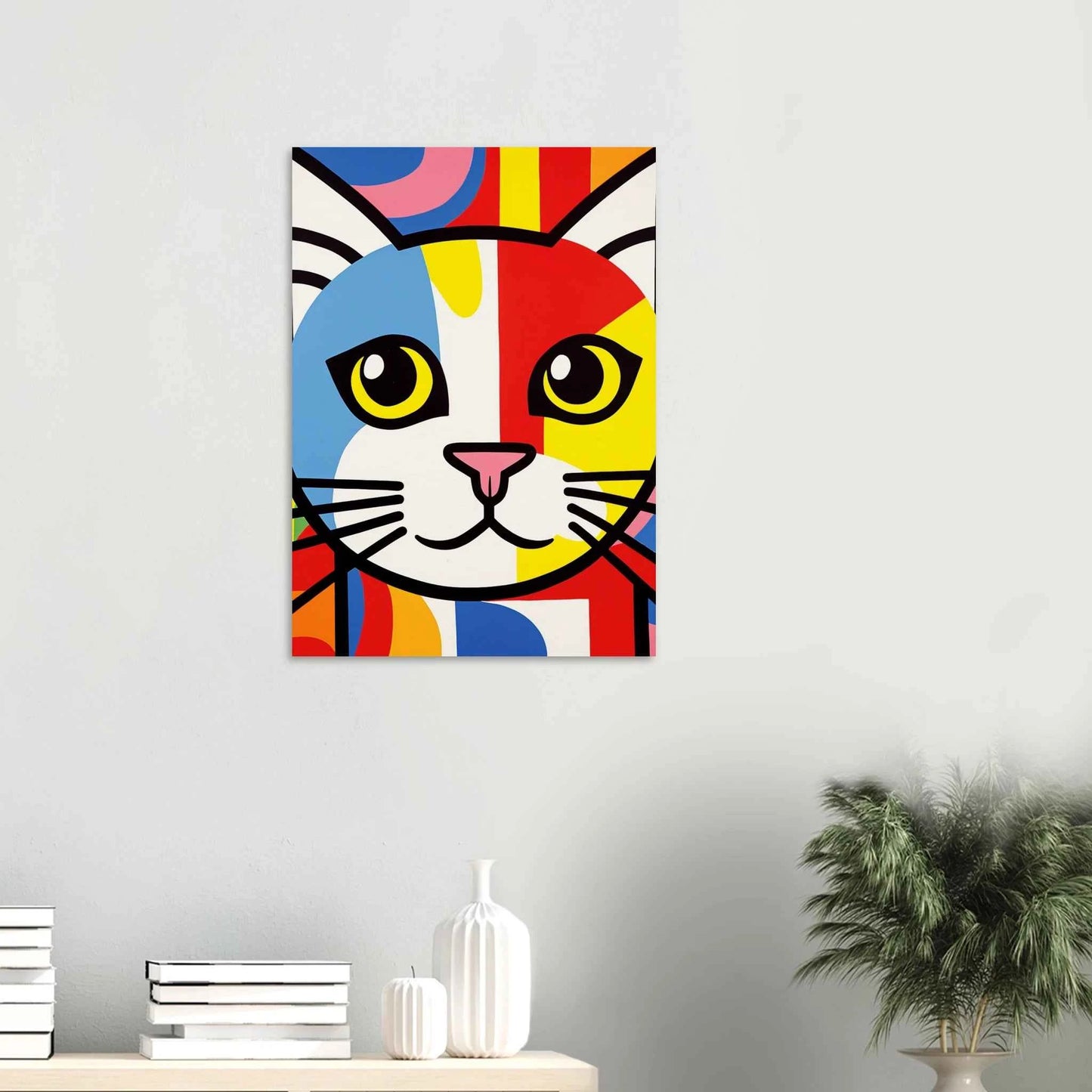 Pop Art Cat Print