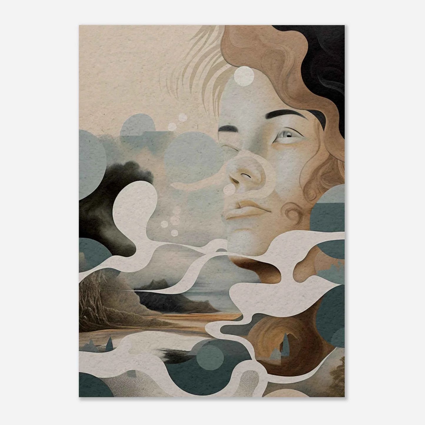 Dreamlike Abstraction Art Print