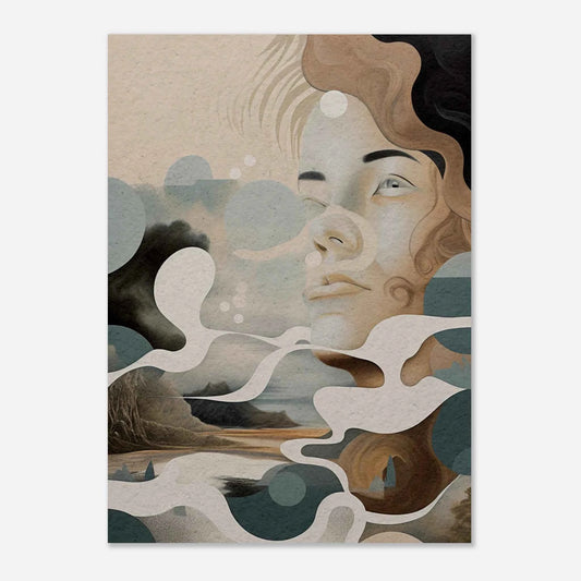 Dreamlike Abstraction Art Print