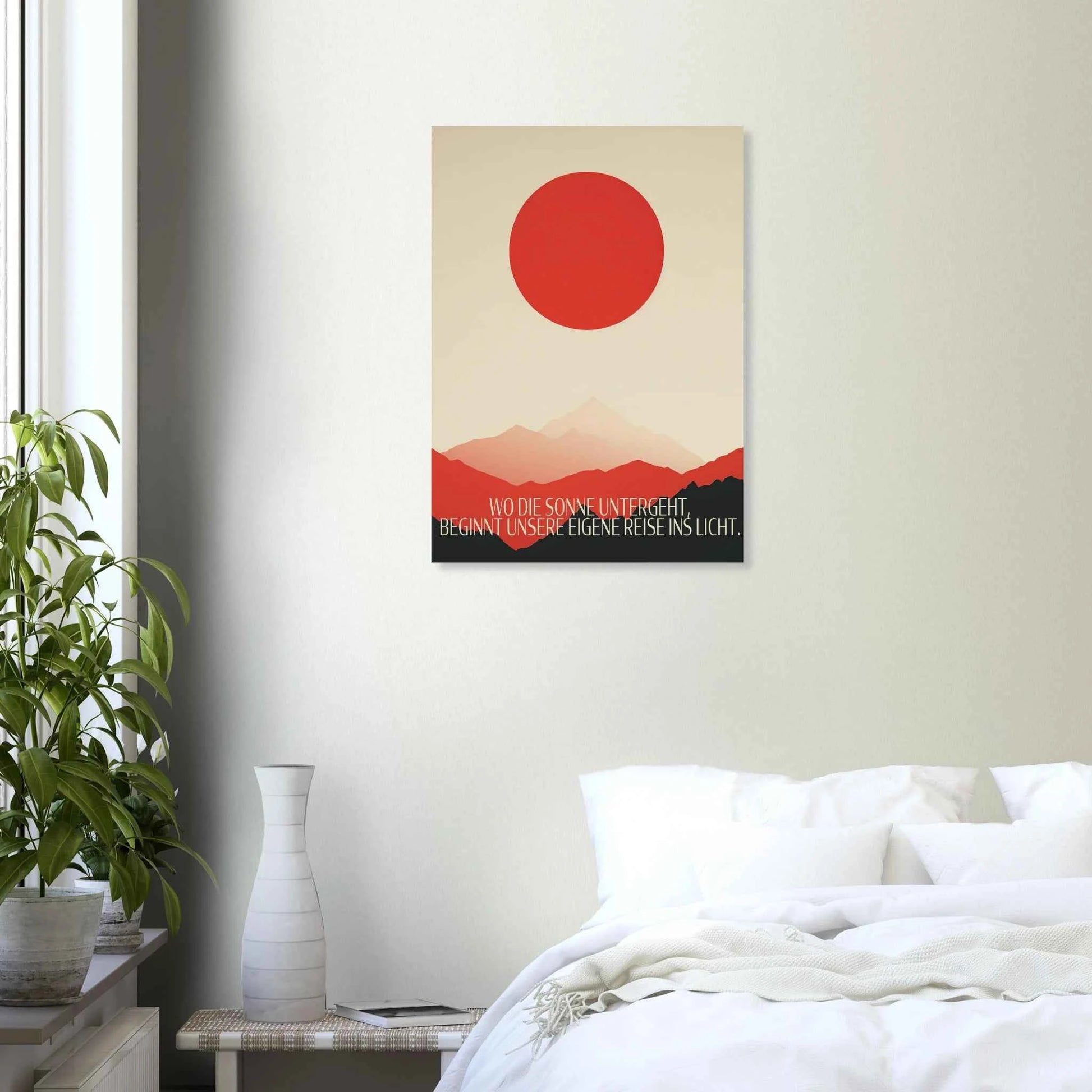 Sonnenuntergang Kunstdruck