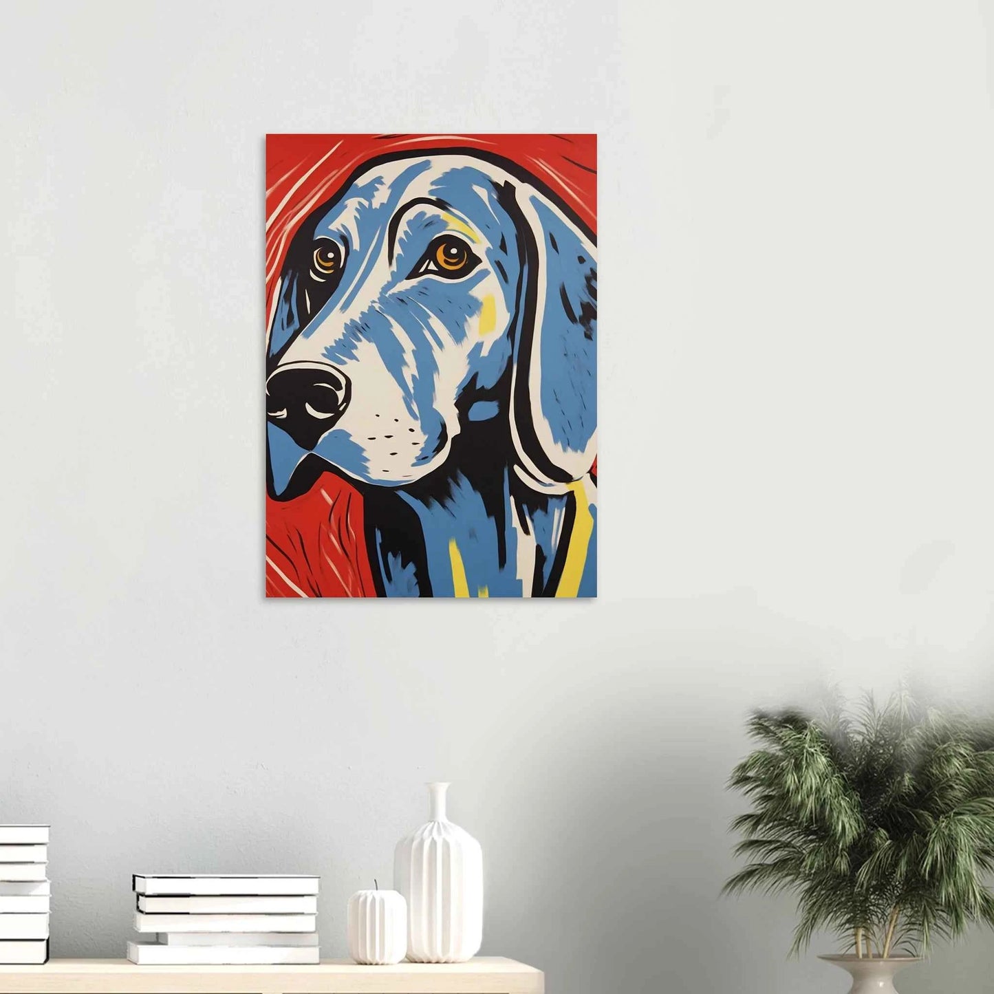 Pop Art Dog Portrait