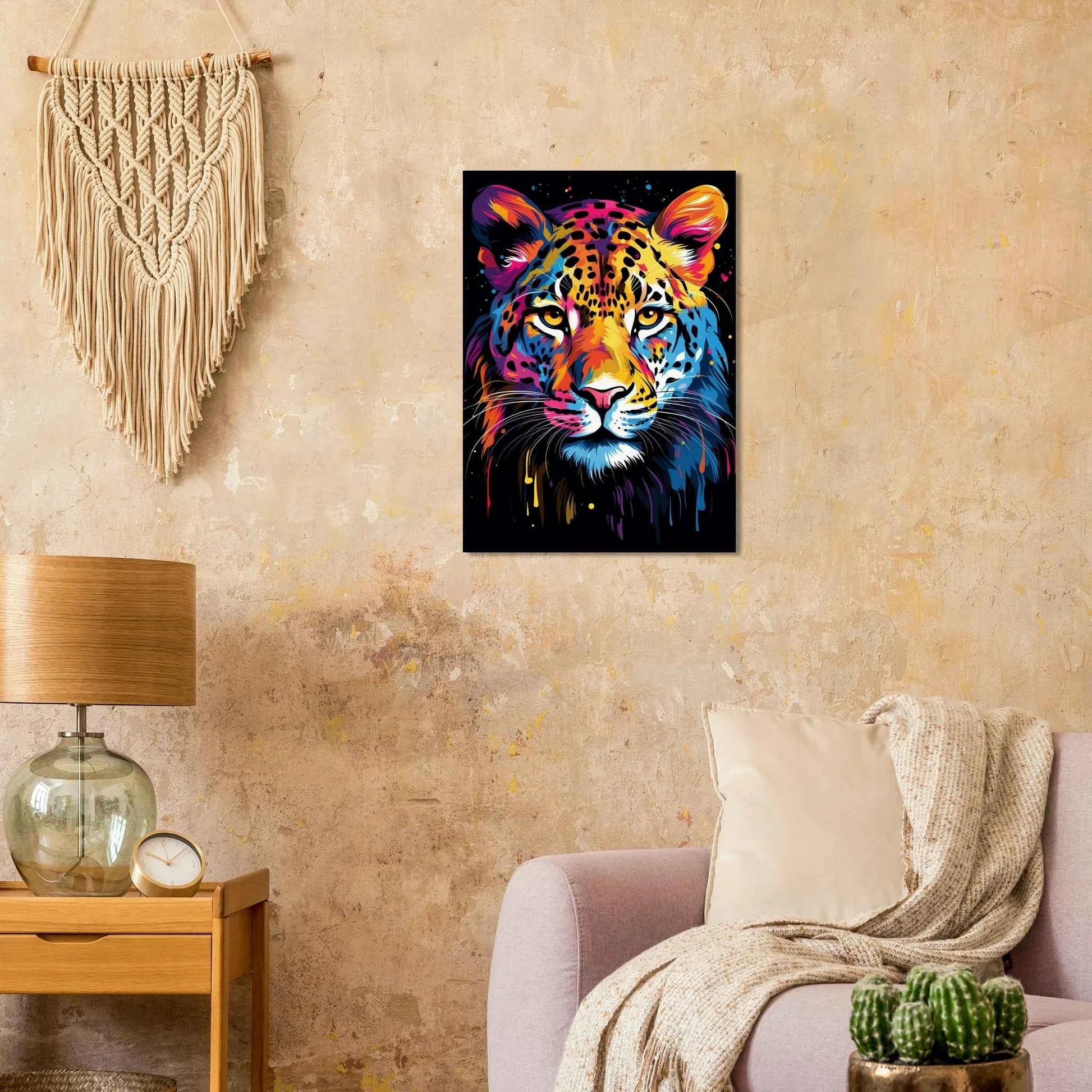 Leopard Pop Art