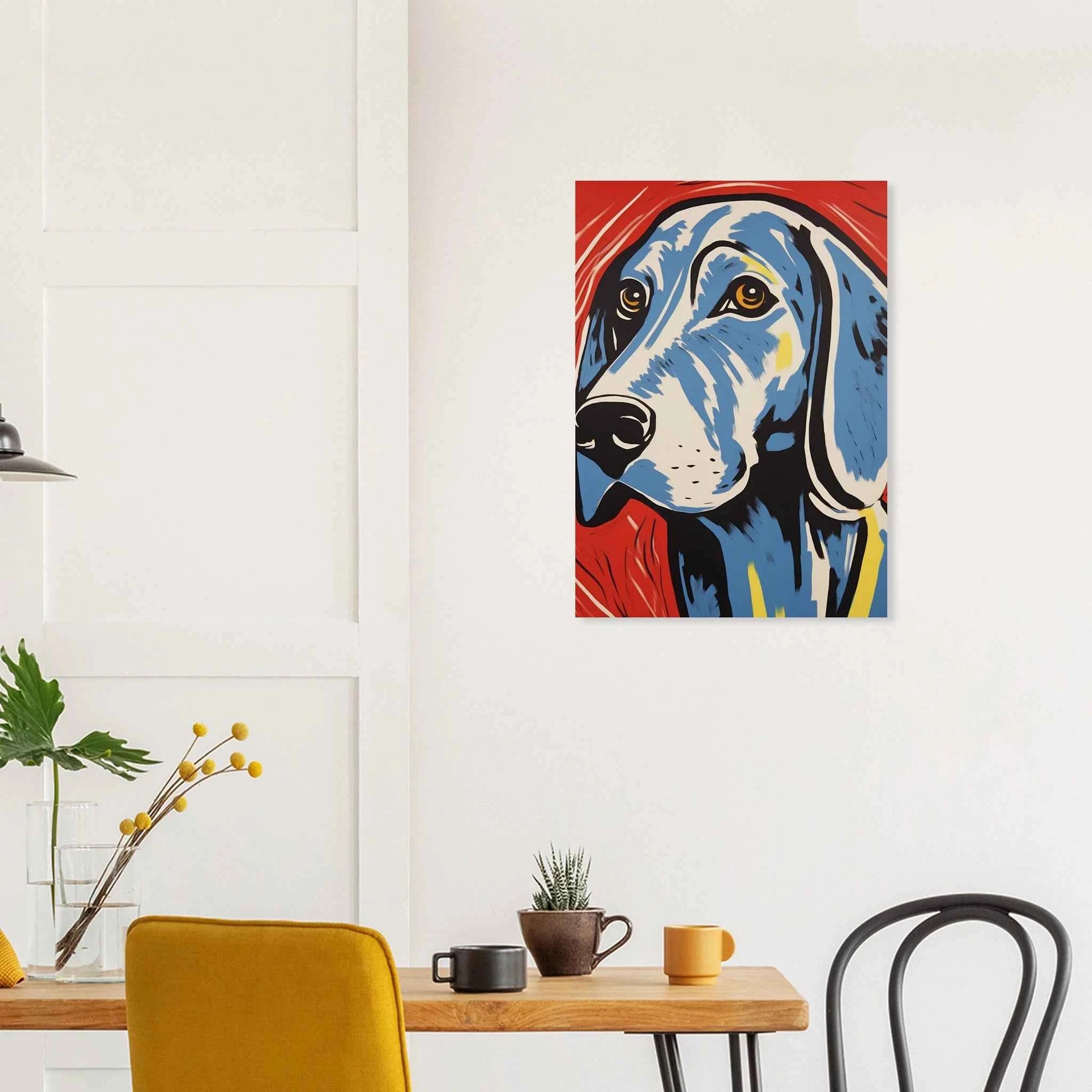 Pop Art Dog Portrait