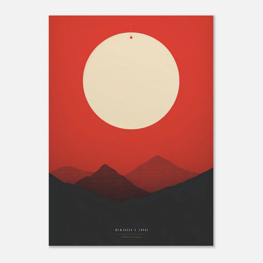 Sunset Peaks - Canvasero