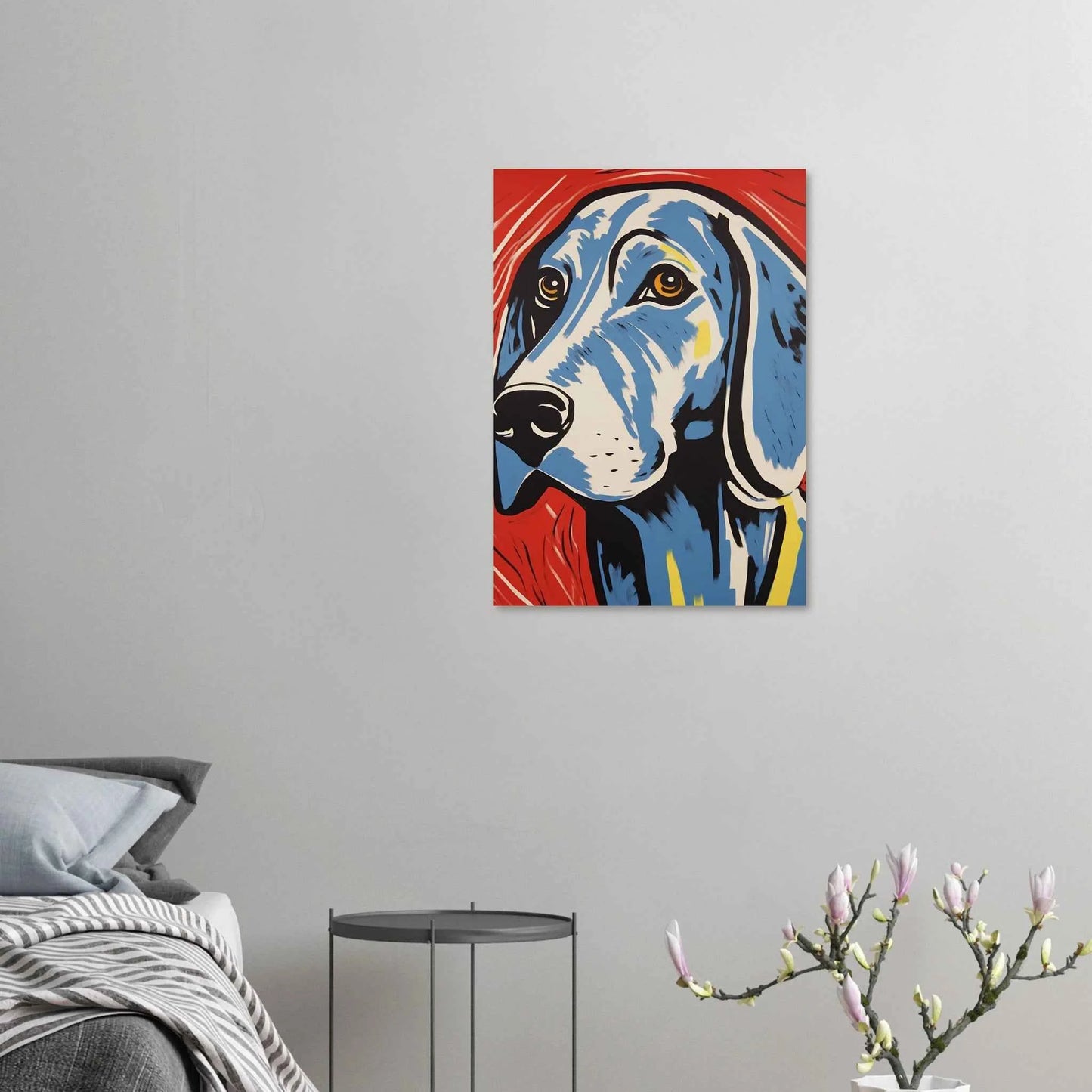 Pop Art Dog Portrait