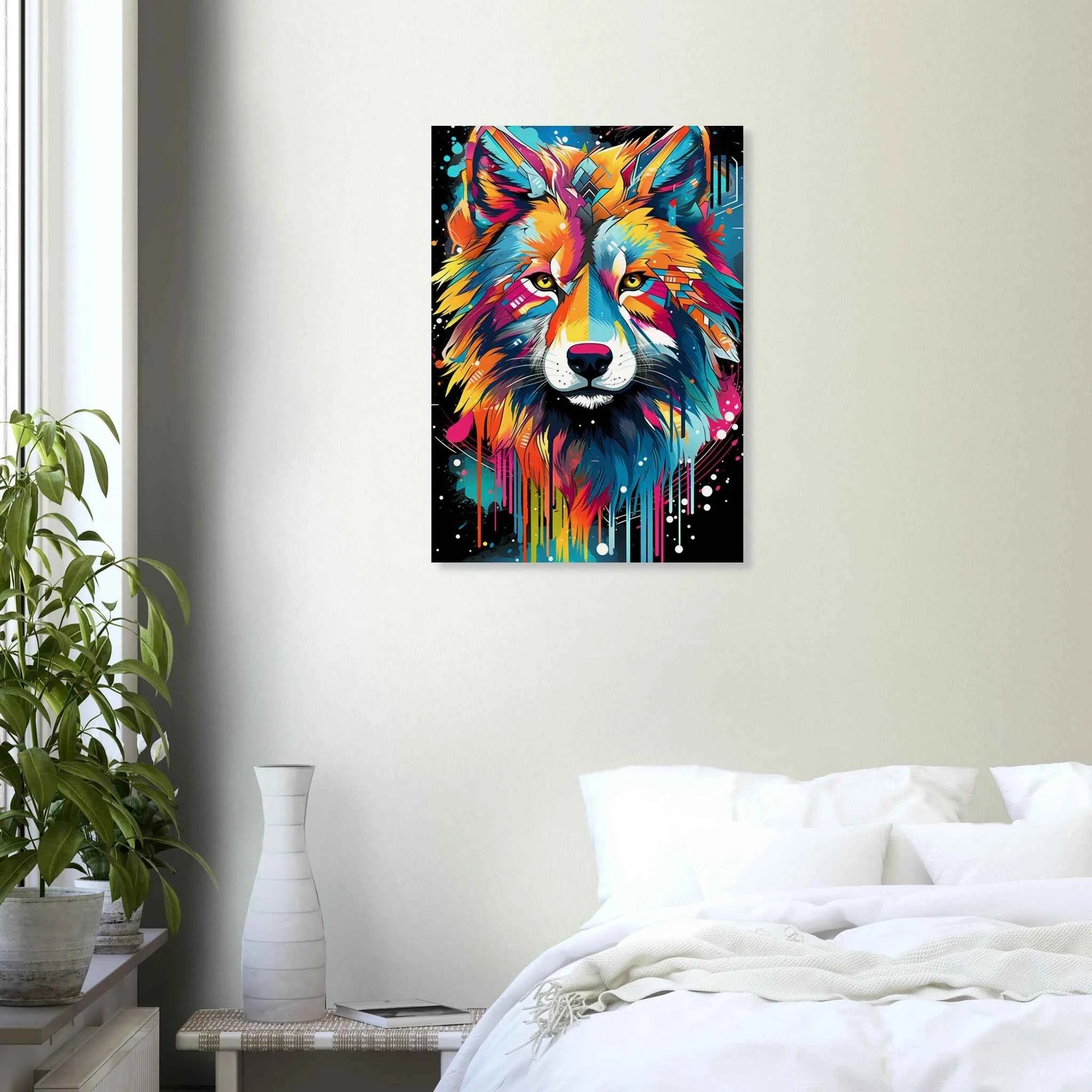 Wolf - Pop Art Print