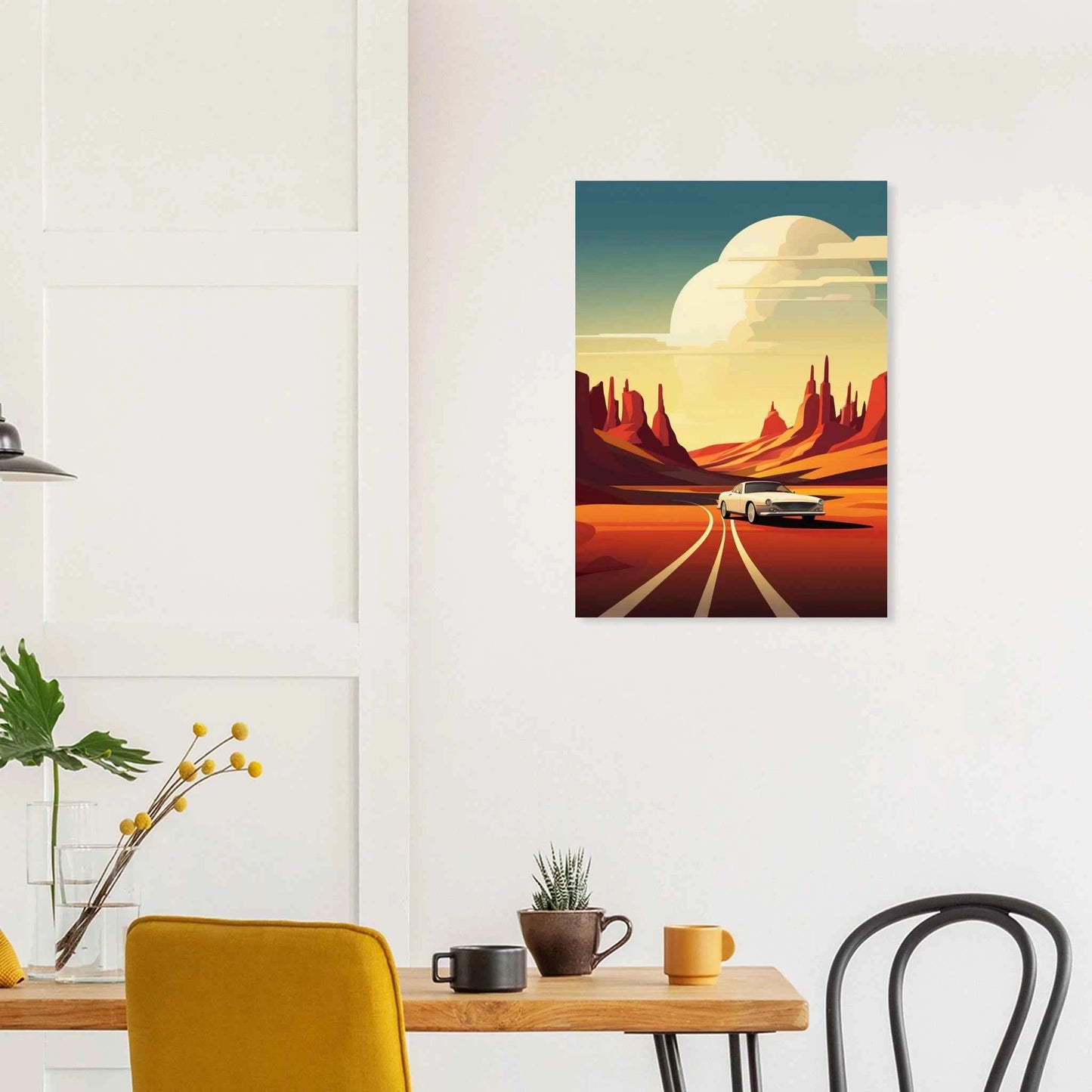 Desert Drive Art Print