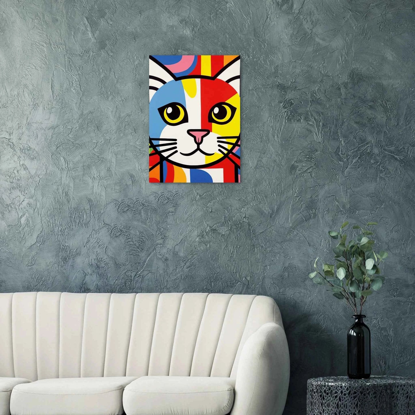 Pop Art Cat Print