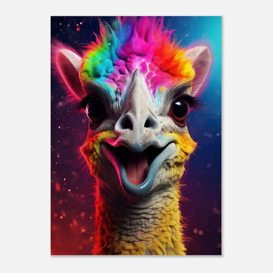 Giraffe - Pop Art Print