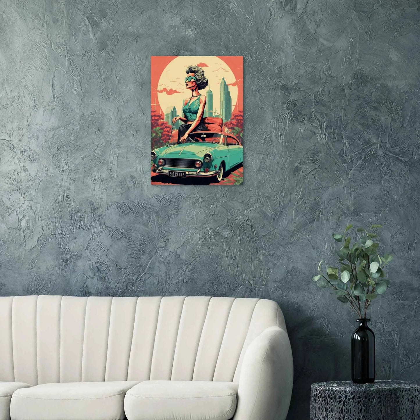 Retro Poster - Vintage Wall Art for Nostalgic Home Decor