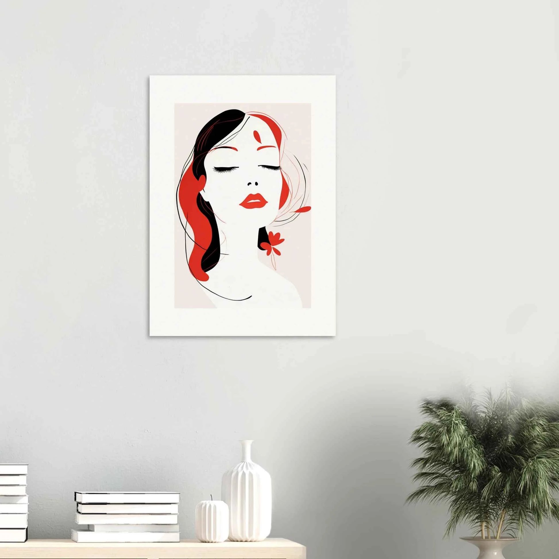 Modern Abstract Portrait Art